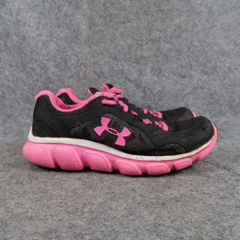 Under Armour Shoes Kids 13k Athletic Trainer Lace Up Sneaker Running Active Pink